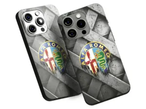 Alfa Romeo Cover Silicone Telefono Design Durevole